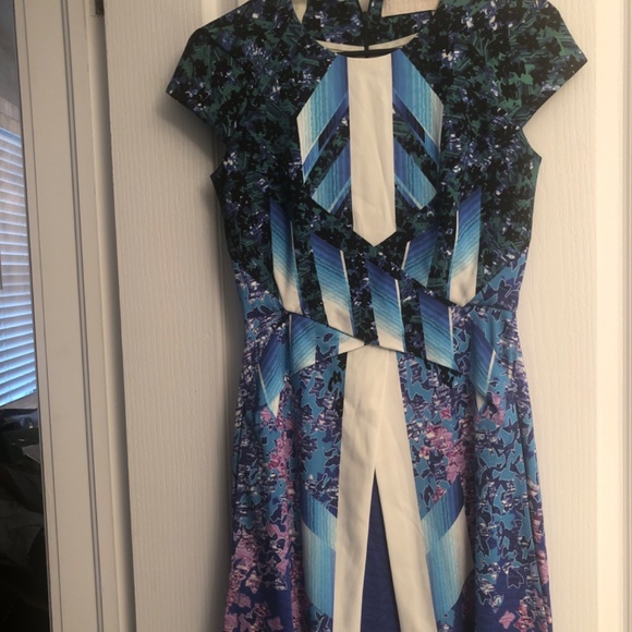 NWOT Silk Peter Pilotto Designer xSmall Dress - Picture 2 of 6